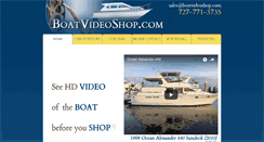 Desktop Screenshot of boatvideoshop.com